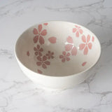 Hasui Sakura Porcelain Rice Bowl