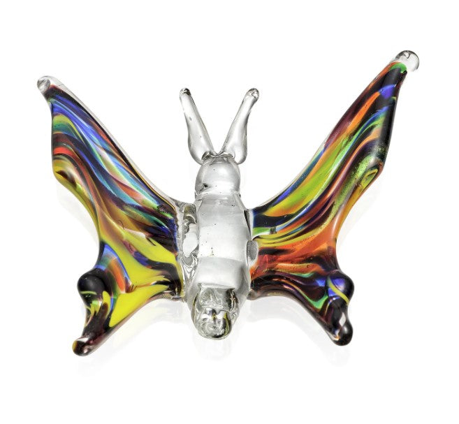 Art Glass Fire Butterfly - 2 Colors