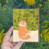 Happy Birthday Forest Ooko Greeting Card