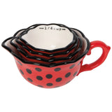 Ladybugs Measuring Cups - Set of 4