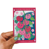 Lost Marbles Tomato Tarot Seed Packet