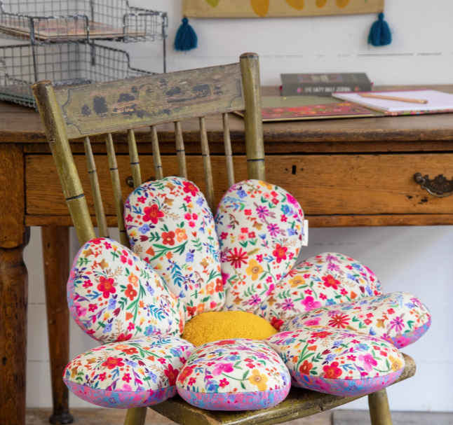 Reversible Flower Seat & Floor Cushion