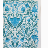 Blue Blossoms Tea Towel