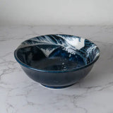 Kanagawa Great Wave Porcelain Ramen Bowl