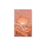 Desert Sunset Soft Touch Layflat Notebook