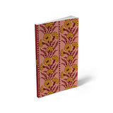 Pompom Carnation  Soft Touch Classic Layflat Notebook Journa