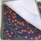 Orange Berries Tea Towel