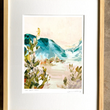 Sea-Green Dunes Print by Noelle Phares