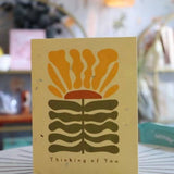 Sunflower Plantable Card