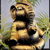 Meditating Elephant Planter