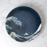 Kanagawa Great Wave 10" Porcelain Dinner Plate