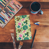 Leap Year Frogs Soft Touch Layflat Notebook