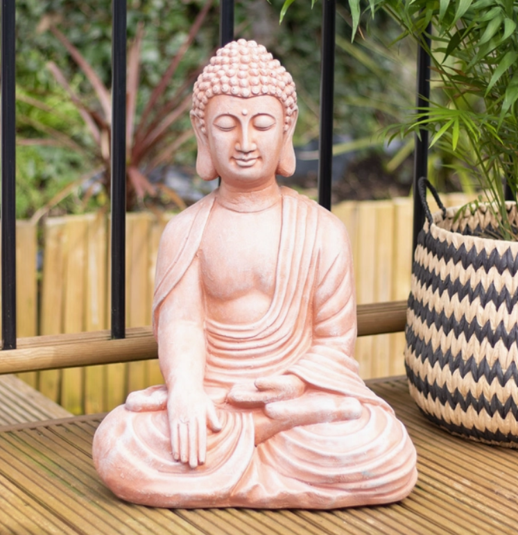 Terra Cotta Buddha Statue - 3 Styles