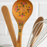 Wooden Spoon - Folk Flower