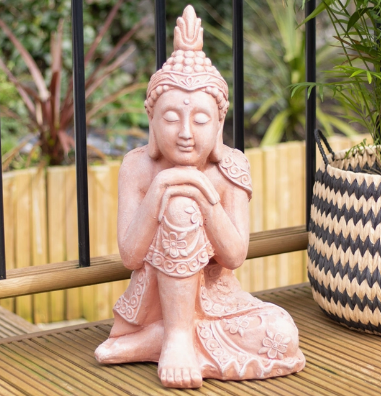 Terra Cotta Buddha Statue - 3 Styles