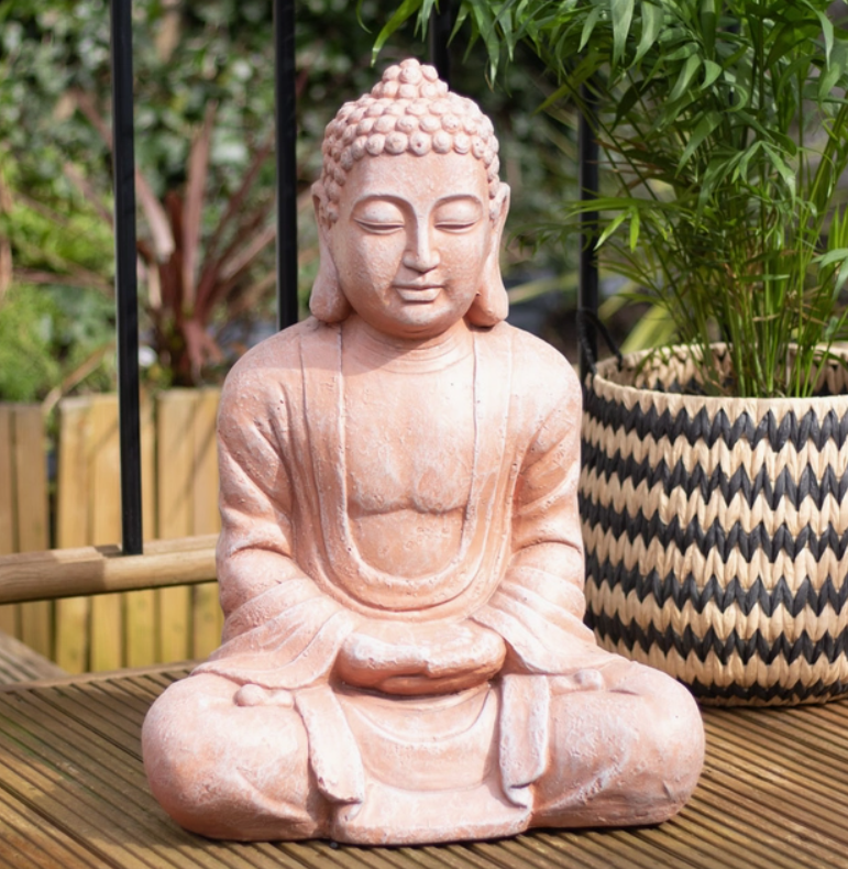 Terra Cotta Buddha Statue - 3 Styles