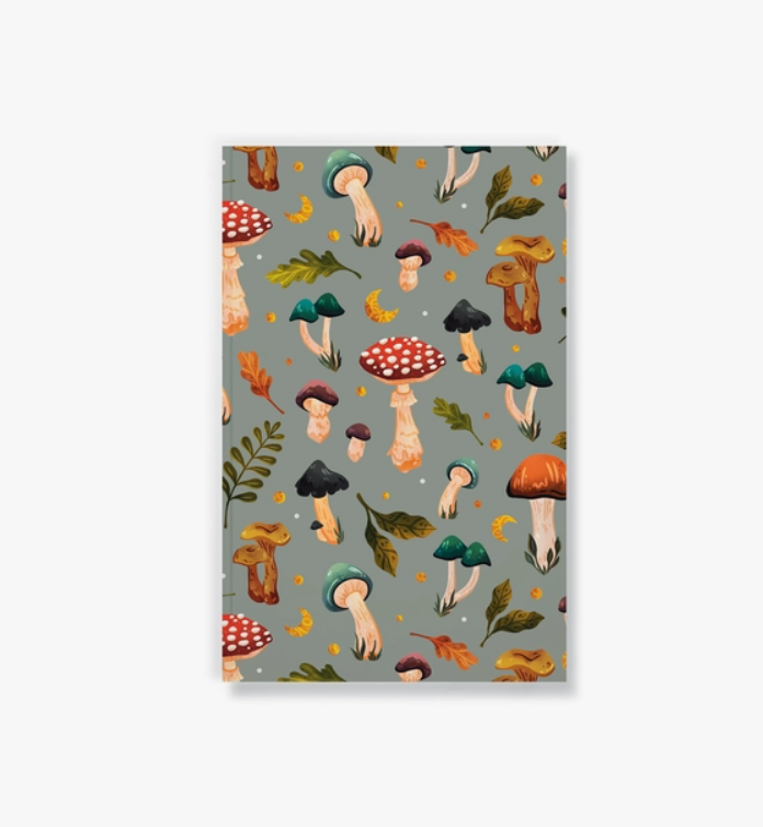 Mushroom Garden Classic Layflat Journal Notebook