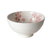 Hasui Sakura Porcelain Rice Bowl