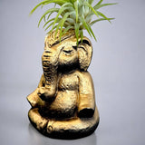 Meditating Elephant Planter