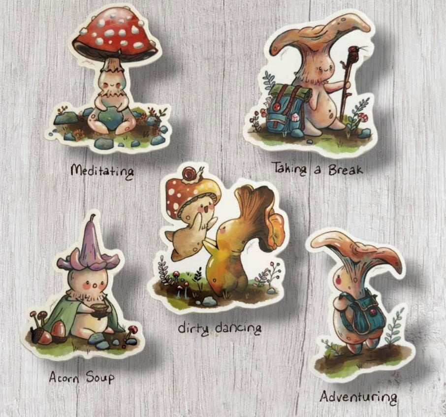 Chagahouse Stickers - 5 Styles