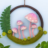 Felted Wool Forest Ring - 8 Styles