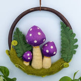 Felted Wool Forest Ring - 8 Styles