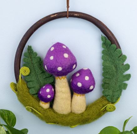 Felted Wool Forest Ring - 3 Styles