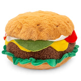 ThoozyPet Cheeseburger Dog Toy 5"