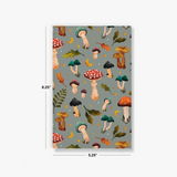 Mushroom Garden Classic Layflat Journal Notebook