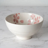 Hasui Sakura Porcelain Rice Bowl