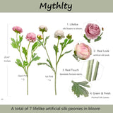 Faux Peonies