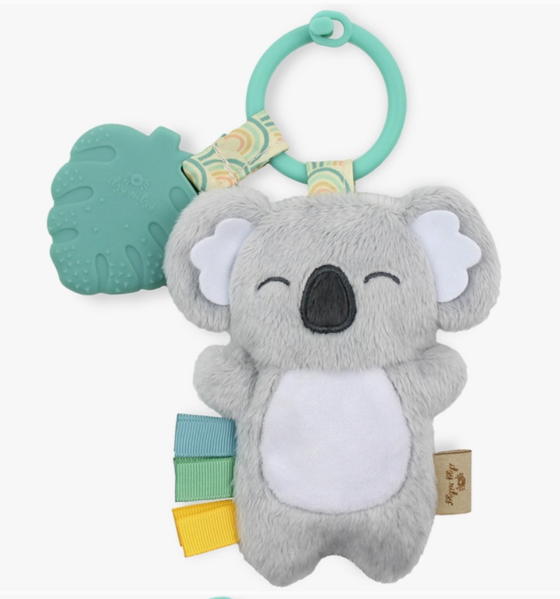 Itzy Pal™ Plush + Teether - 4 Styles