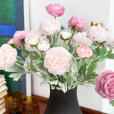 Faux Peonies