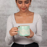 Mint Imprint Stoneware Mug