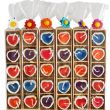 Assorted Heart TeaLight Candles - 2 Sizes