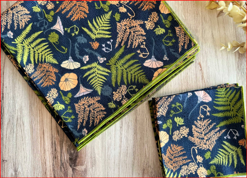 Cocktail Cloth Napkins - 3 Styles