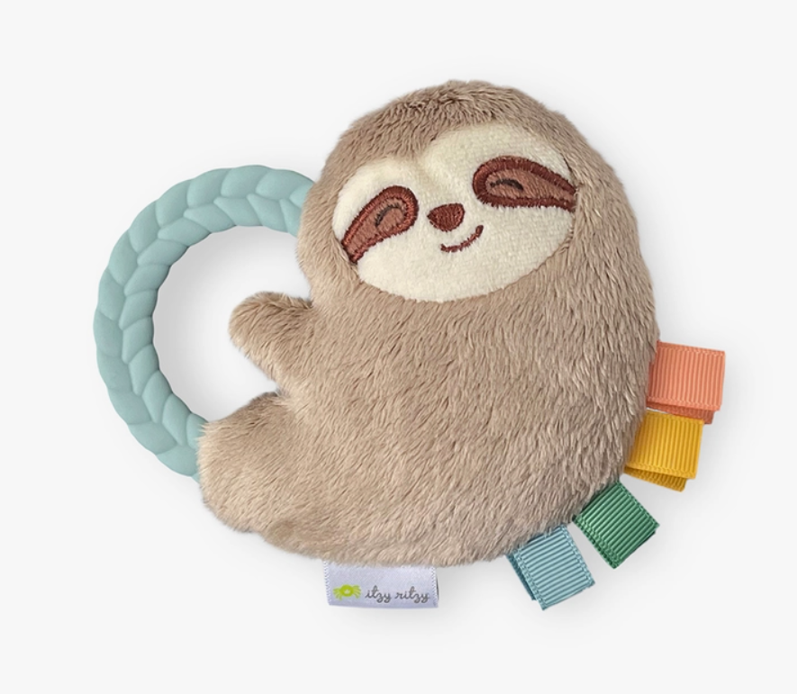 Ritzy Rattle Pal™ Plush Rattle Pal with Teether - 4 Styles