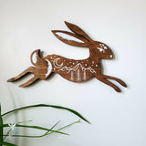 Celestial  Rabbit Wood Wall Art