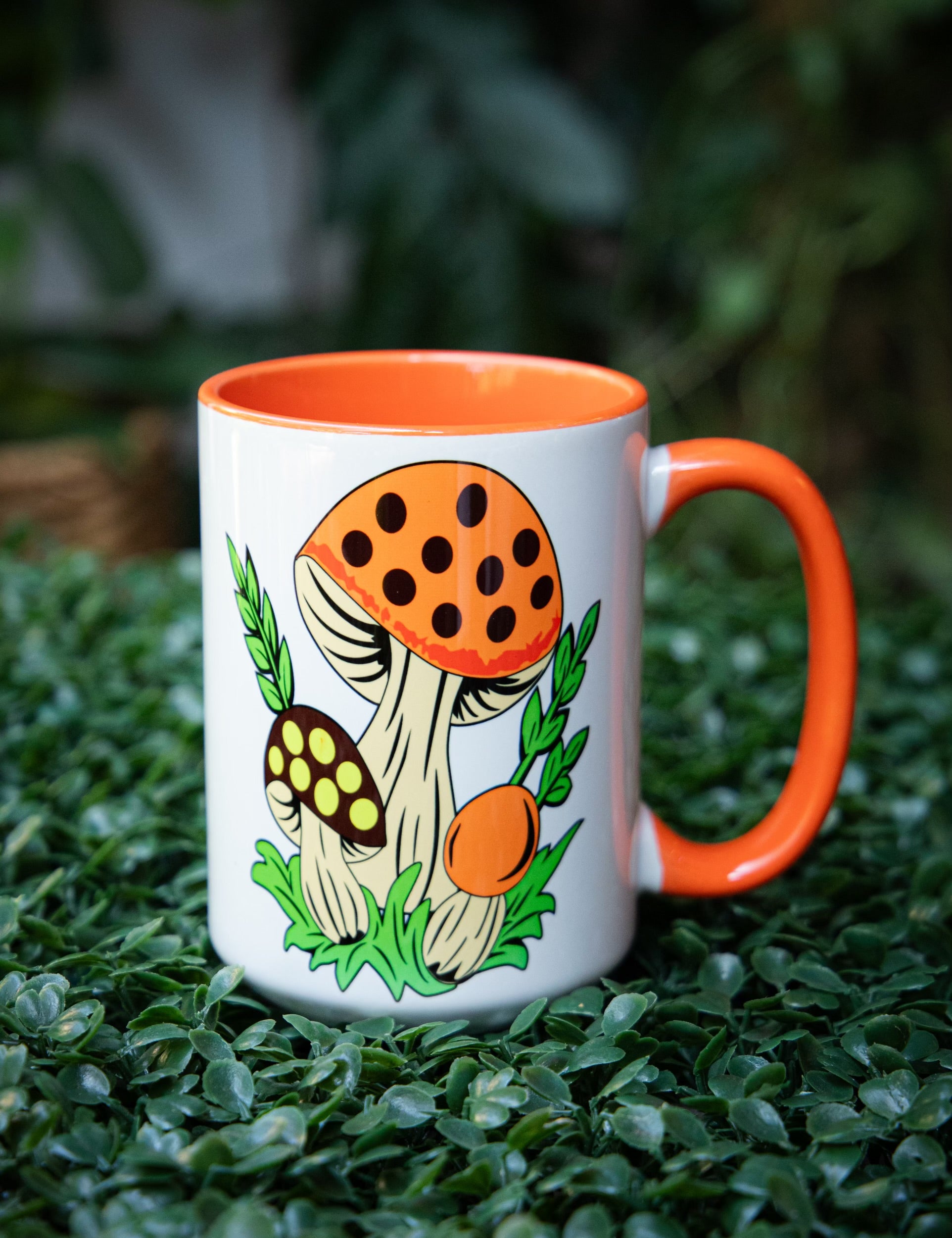 Groovy Retro Mushroom Mug - 5 Styles