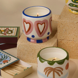 A Dopo "Hearts" Candle - Rosewood Vanilla