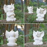 Fiber Cement Elephant Sculpture - 2 Sizes