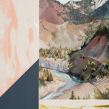 Watershed Down Print by Noelle Phares