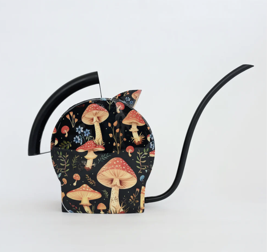 Calypso Can Company Mushroom Watering Can Collection - 3 Styles/2 Sizes
