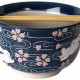 24oz Ramen Noodle Bowls with Chopsticks - 2 Styles
