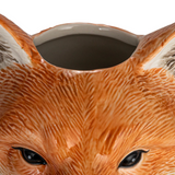 Animal Hand-Painted Stoneware Vases - 6 Styles
