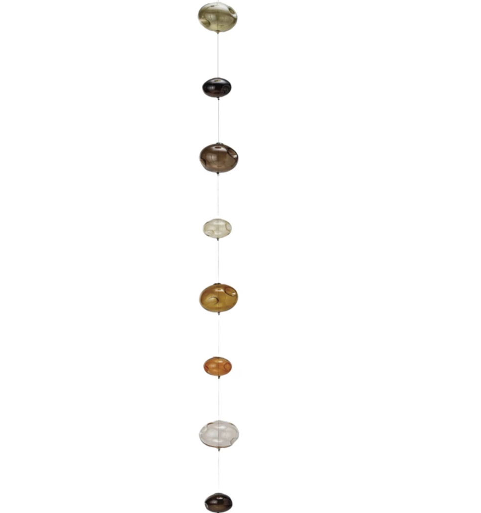 Hand-Blown Glass Bubble Garland - 3 Colors