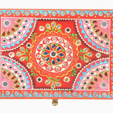 Hand Painted Wooden Box