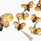 Bee Driftwood Capiz Garland