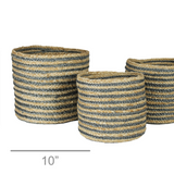 Bossa Hemp Baskets - 3 Sizes