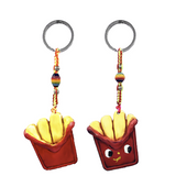 Handmade Food Keychains - 4 Styles